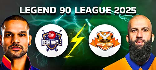 Delhi Royals VS Gujarat Samp Army